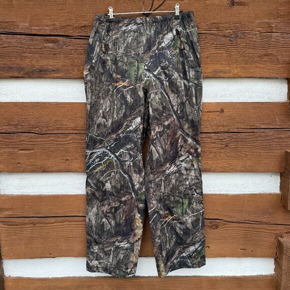 DRAKE Non-Typical Ultralight Waterproof Shell Pants Agion Active Mossy Oak Sz M - Picture 1 of 16